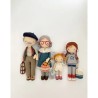 LA FAMILLE DE LULU AU CROCHET