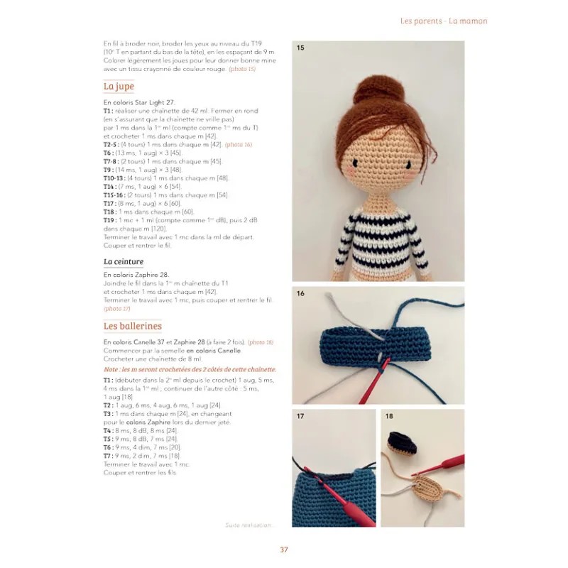 LA FAMILLE DE LULU AU CROCHET