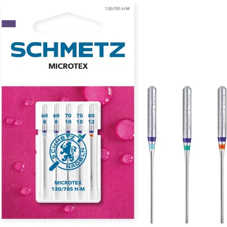 AIGUILLE MACHINE MICROTEX 60-80