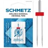 AIGUILLE MACHINE DOUBLE UNIVERSELLE 4MM 80