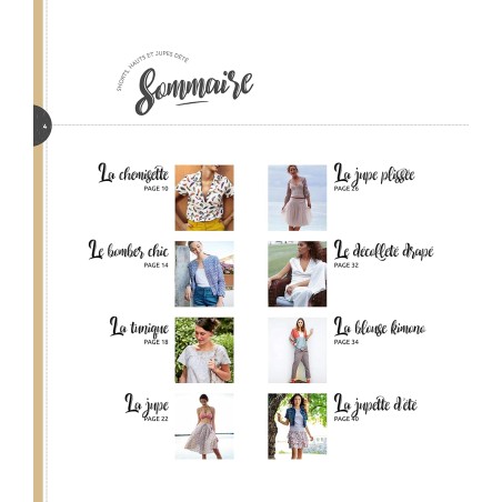 SHORTS, HAUTS ET JUPES D'ÉTÉ