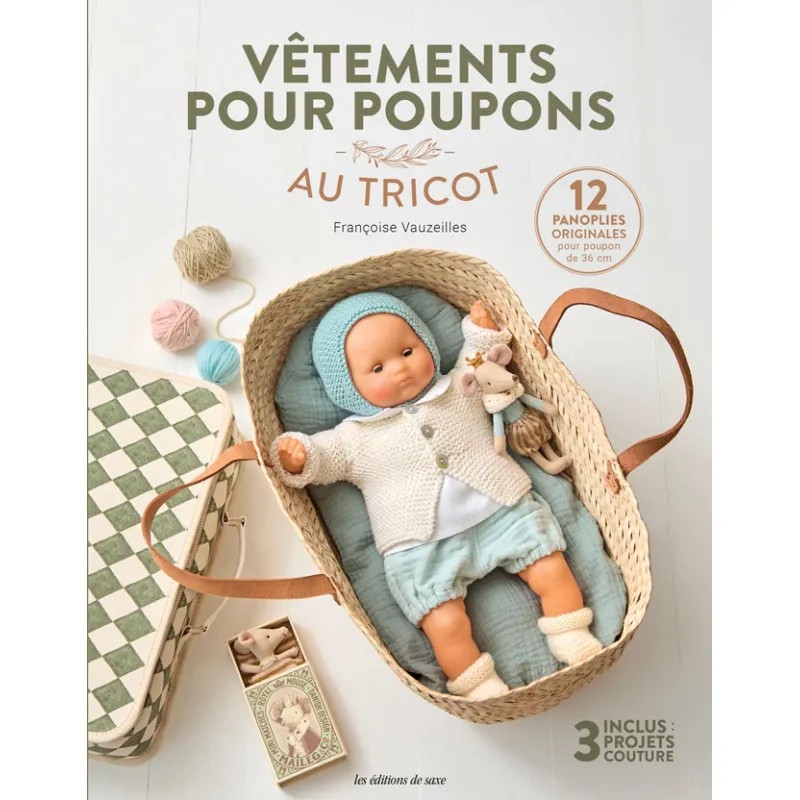 VÊTEMMENTS POUR POUPONS AU TRICOT