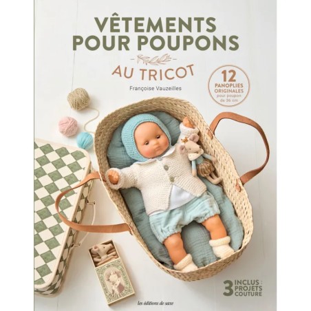 VÊTEMMENTS POUR POUPONS AU TRICOT