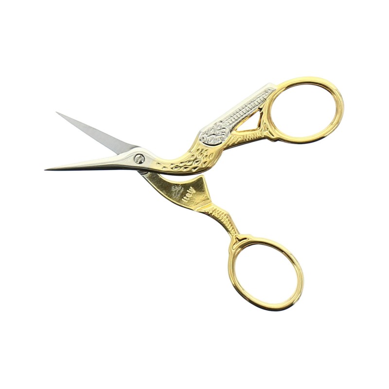 CISEAUX CIGOGNE PREMAX OR 9CM