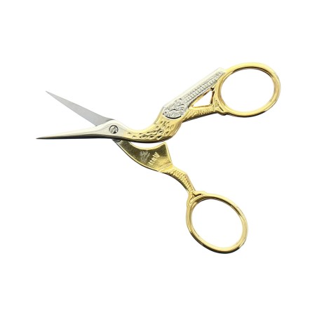 CISEAUX CIGOGNE PREMAX OR 9CM