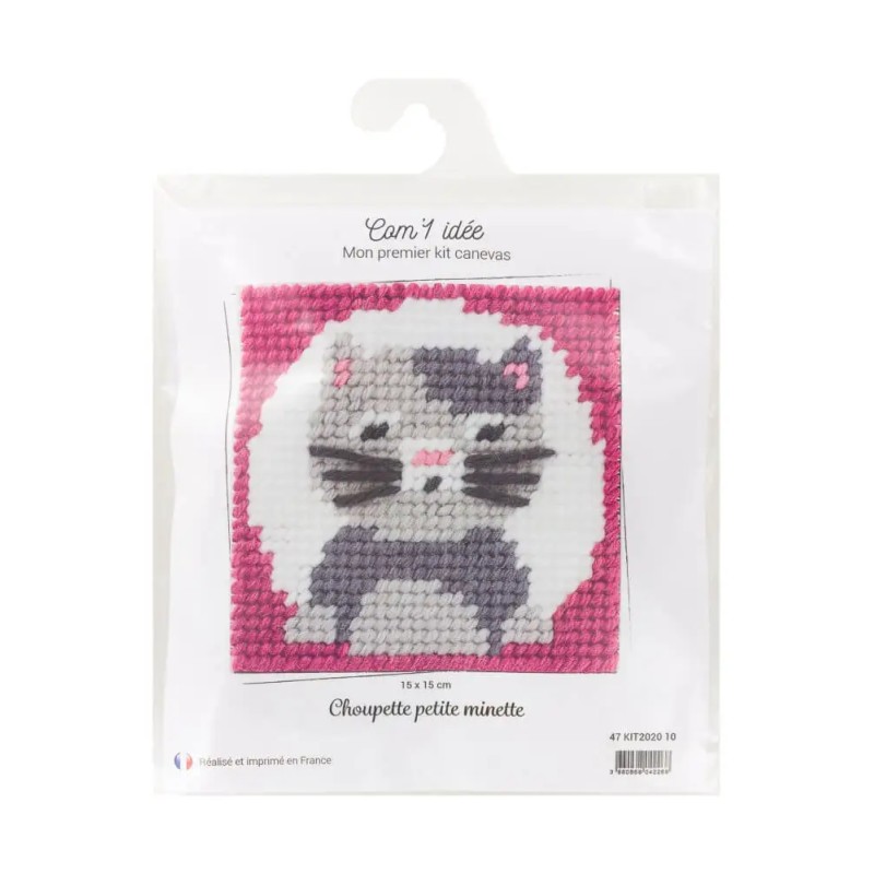 MON PREMIER CANEVAS MINETTE 15X15