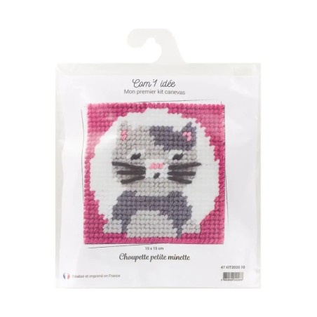 MON PREMIER CANEVAS MINETTE 15X15