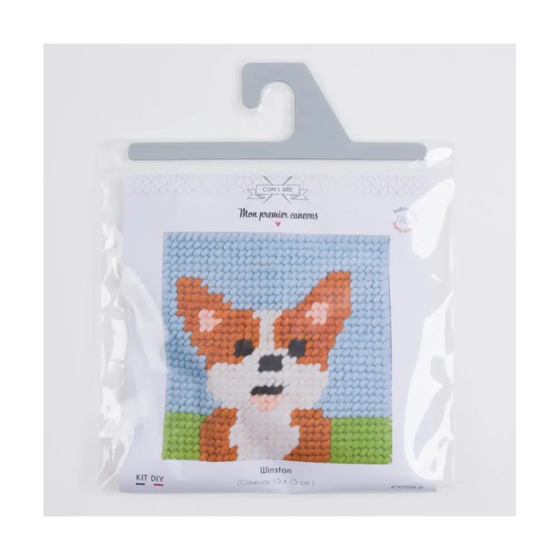 MON PREMIER CANEVAS WINSTON 15X15