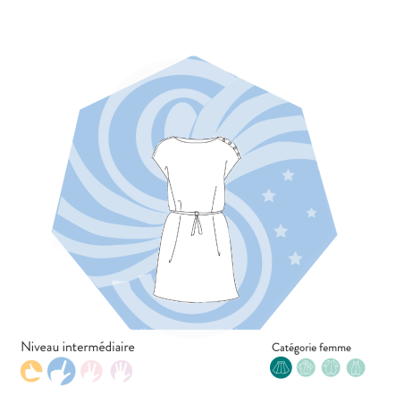 PATRON ROBE/ TOP SIGNAC (les patronnes)