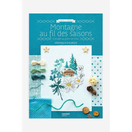 MONTAGNE AU FIL DES SAISONS À BRODER AU POINT DE CROIX