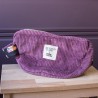 SAC DEMI LUNE VIOLET/IMPRIMER