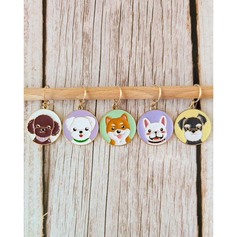 ANNEAUX MARQUEURS CHIENS ROND