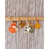 Anneaux marqueurs "Automne".