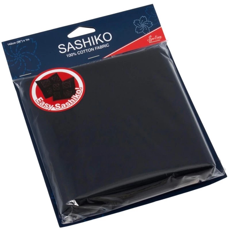 Tissu en coton pour broderie Sashiko 1 x 1,42 mètres