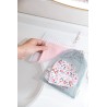 KIT LINGETTES COEUR FANNY bleu