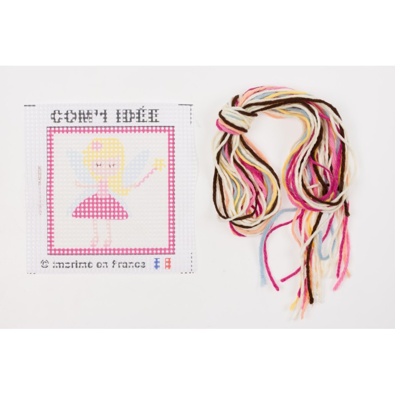 MON PREMIER CANEVAS CLOCHETTE 15X15