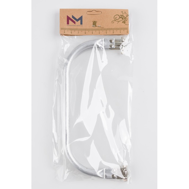 Fermoir en aluminium pour sacs et pochettes