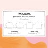 Patron sweat et t-shirt chouette 3A-12A