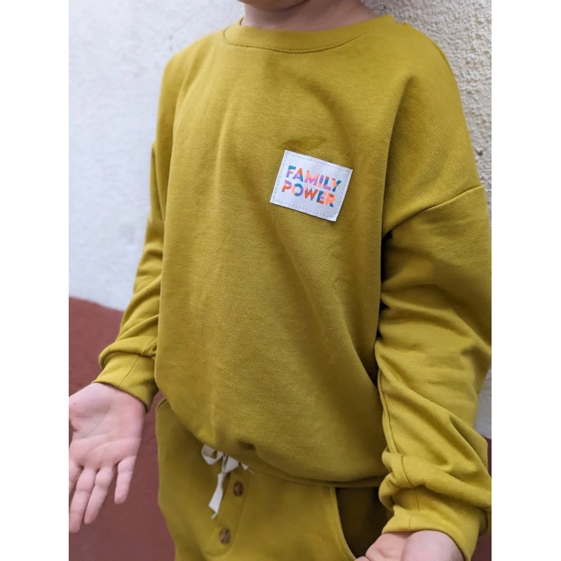 Patron sweat et t-shirt chouette 3A-12A