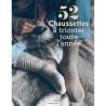 52 chaussettes à tricoter toute l'année.