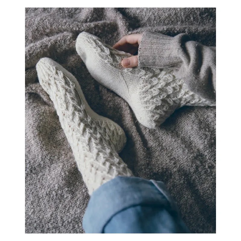 52 chaussettes à tricoter toute l'année.