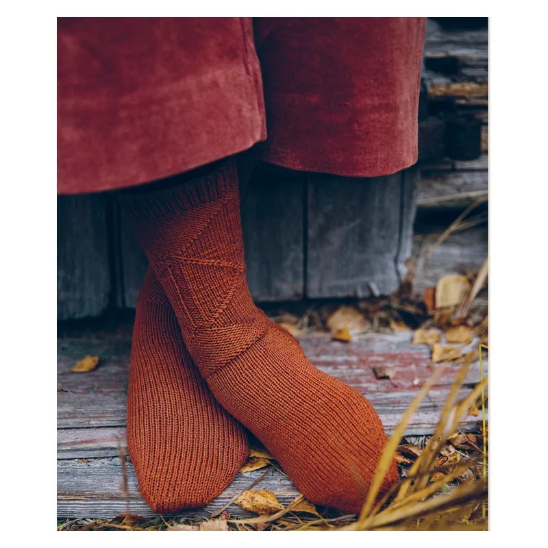52 chaussettes à tricoter toute l'année.
