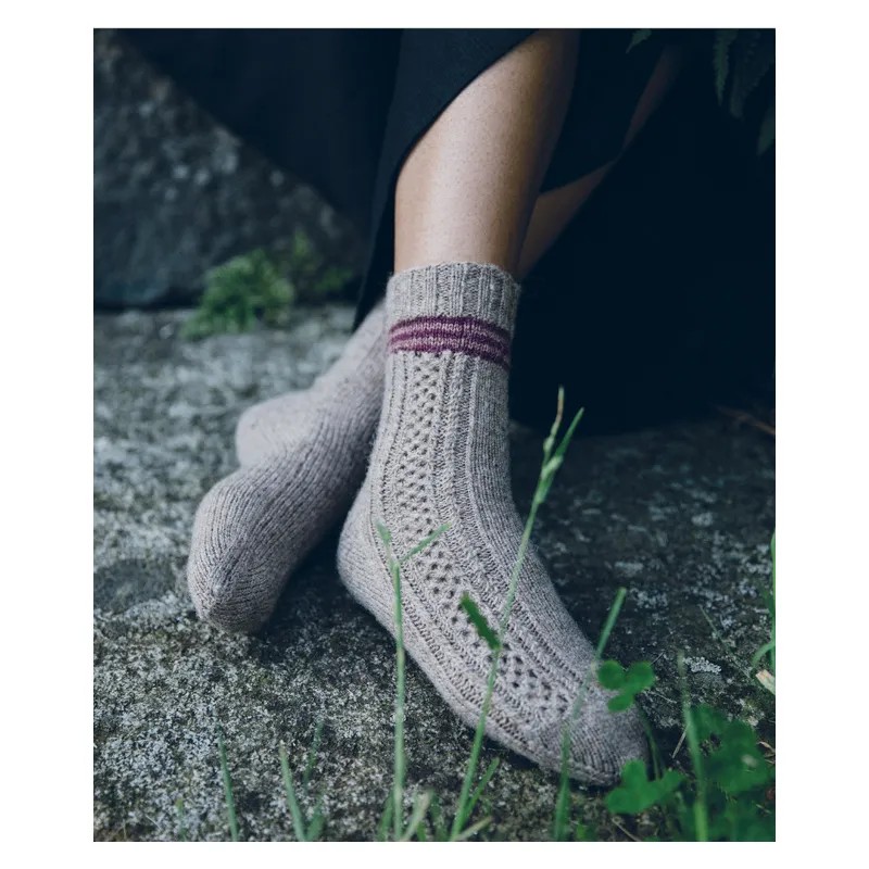 52 chaussettes à tricoter toute l'année.