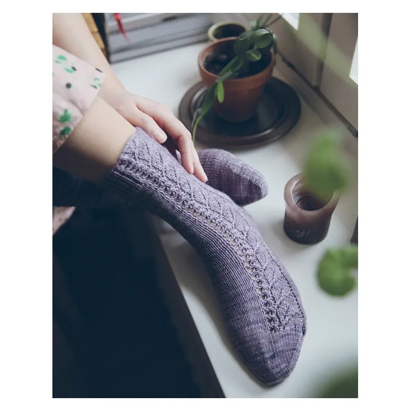 52 chaussettes à tricoter toute l'année.