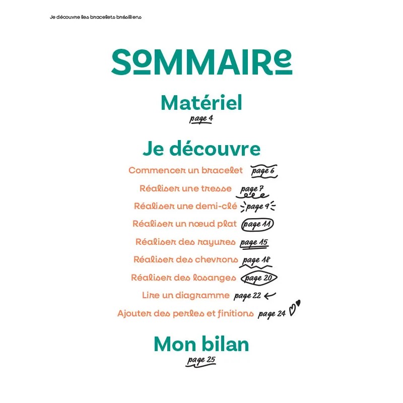 JE DÉCOUVRE LES BRACELETS BRÉSILIENS
