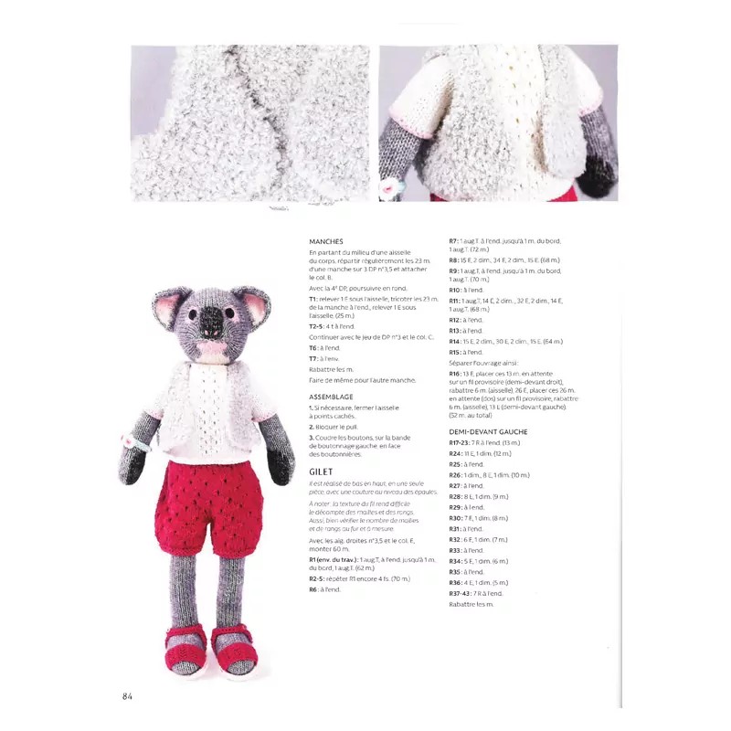 LES ANIMAUX SAUVAGES AU TRICOT