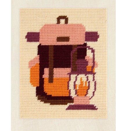 KIT DE TAPISSERIE DMC SAC À DOS