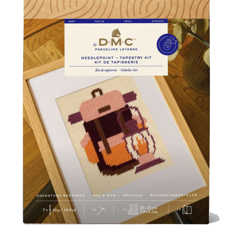 KIT DE TAPISSERIE DMC SAC À DOS