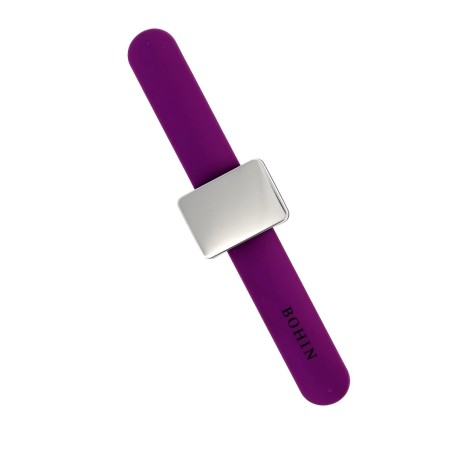 BRACELET PORTE ÉPINGLES MAGNÉTIQUE  VIOLET