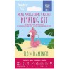 KIT MINI AMIGURUMI FLAMANT ROSE