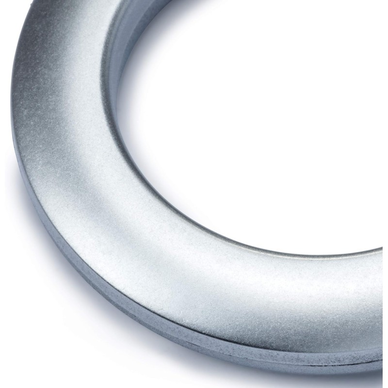 8X OEILLETS RIDEAU 40MM ARGENT MAT