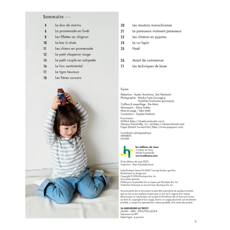 26 AMIGURUMIS AU TRICOT