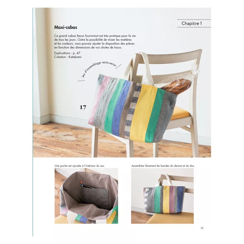 ACCESSOIRES EN CHUTES DE TISSUS