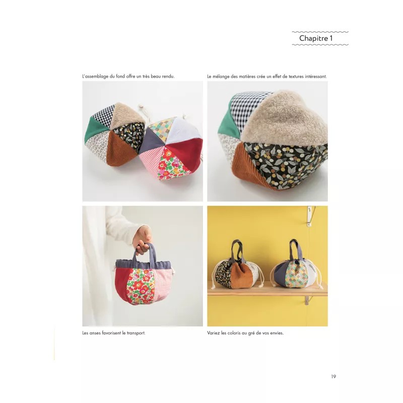 ACCESSOIRES EN CHUTES DE TISSUS