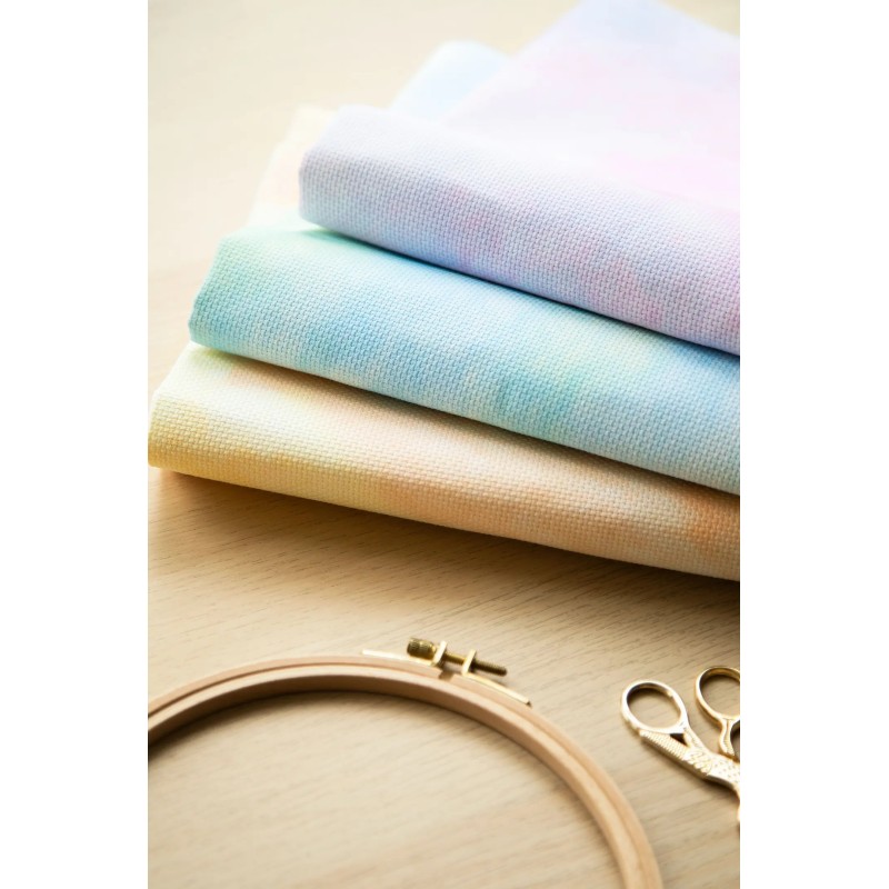 TOILA AIDA imprimée ROSE 38.1X45.7CM