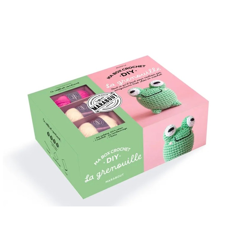 Ma box crochet DIY - La grenouille Apily