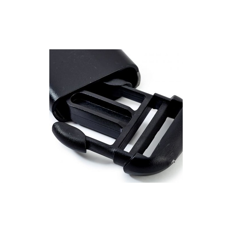 BOUCLE CLIP 40MM PLASTIQUE NOIR