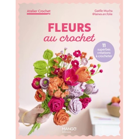 FLEURS AU CROCHET pas le bon , marabou