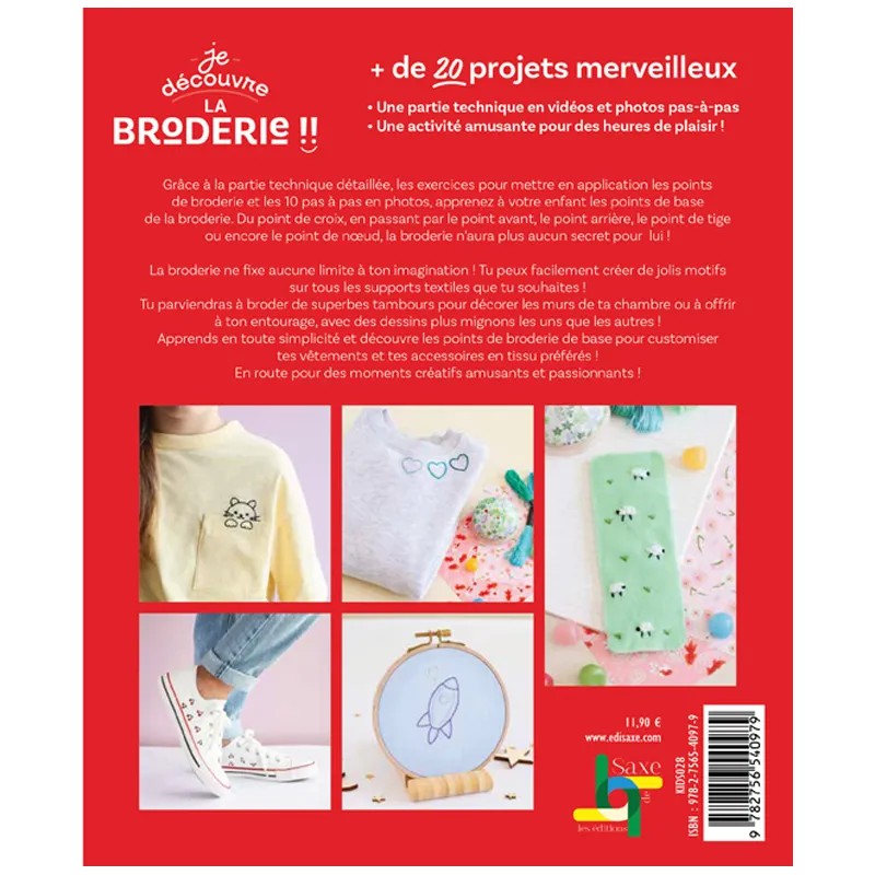 JE DÉCOUVRE LA BRODERIE