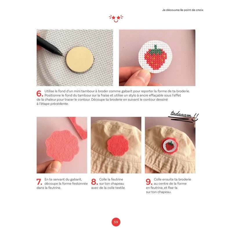 JE DÉCOUVRE LE POINT DE CROIX