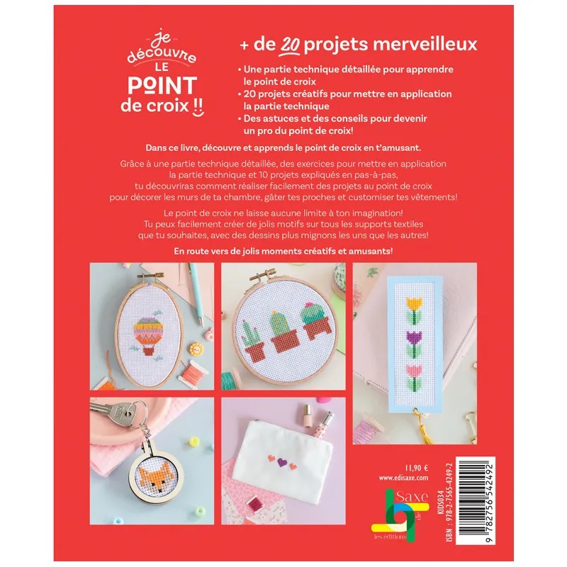 JE DÉCOUVRE LE POINT DE CROIX
