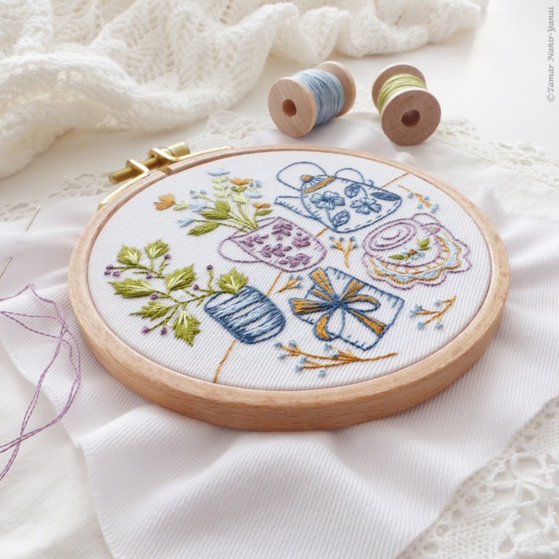 KIT BRODERIE TEA PARTY