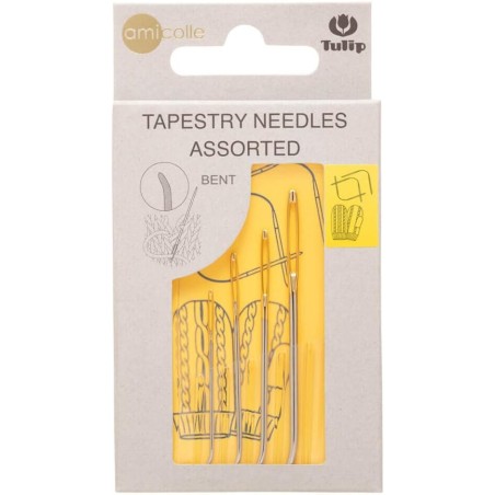 ASSORTIMENT 4 AIGUILLES COURBES