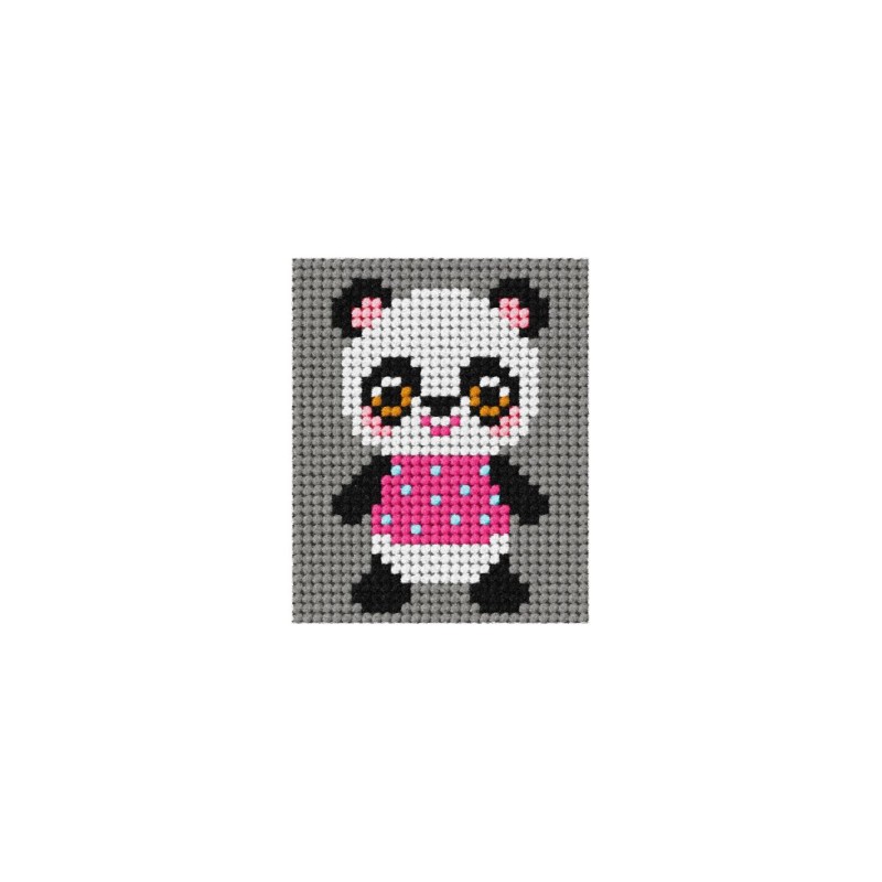 KIT DEMI POINT ENFANT MA COPINE PANDA