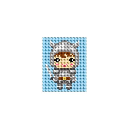 KIT DEMI POINT ENFANT PETIT CHEVALIER