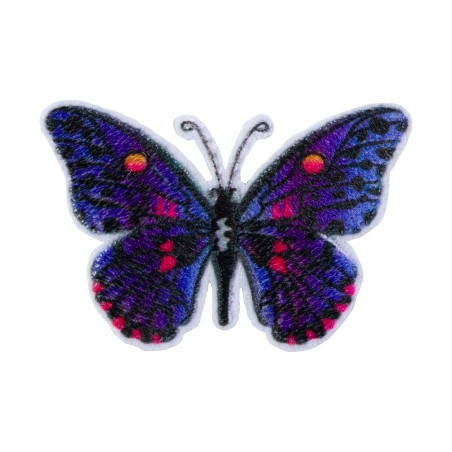 ÉCUSSON À THERMOCOLLER PAPILLON  4.5X3CM